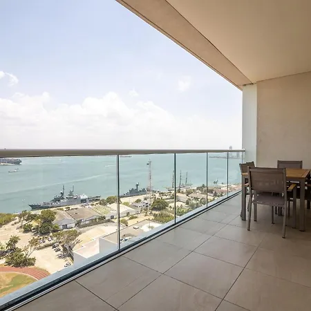 Lujoso Apto De 1 Habitación En Piso 17 ★h2 Hyatt★ * Cartagena