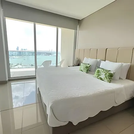 Lujoso Apto De 1 Habitación En Piso 17 ★h2 Hyatt★ Cartagena