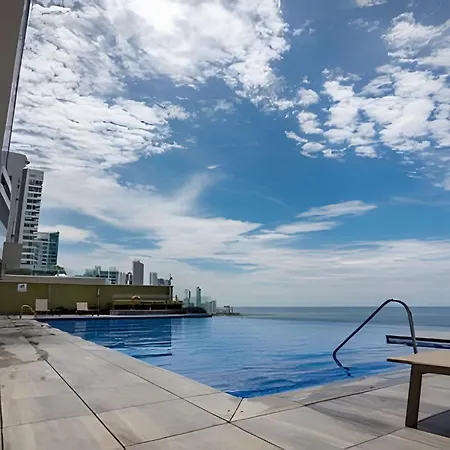 Apartamento Lujoso Apto De 1 Habitación En Piso 17 ★h2 Hyatt★ *